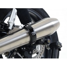 R&G Racing Exhaust Protector round style exhausts (Circumference up to 40cm) for Triumph Street Twin '16-18 & Triumph Street Cup '17-18
